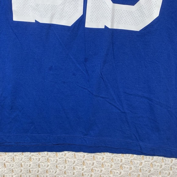Indianapolis Colts Shaq #53 Leonard Nike Shirt Mens 2XL‎ Blue Graphic Tee - Picture 3 of 10